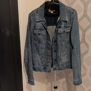 PAIGE Classic Blue Jean Jacket